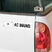 Op weg naar Atlantic City Bumpersticker (Op Truck)
