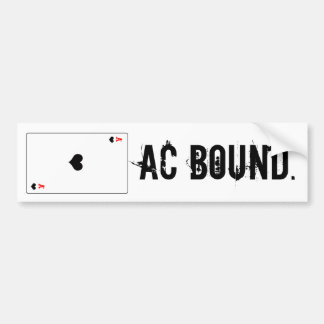 Op weg naar Atlantic City Bumpersticker