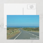 Op weg naar Australië Briefkaart (Voorkant / Achterkant)