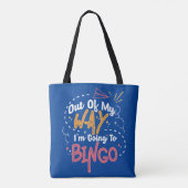 Op weg naar Bingo Tote Bag (Achterkant)
