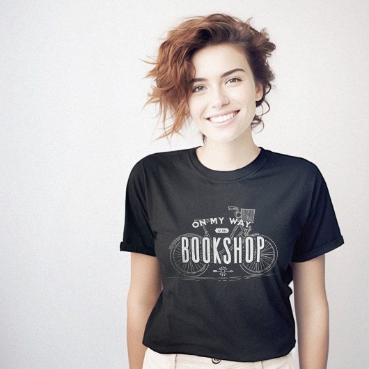 Op weg naar Bookshop Happy Reader T-shirt