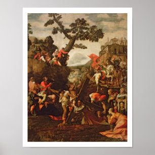 Op weg naar Calvariatie Poster