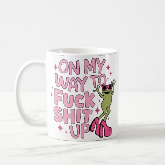 Op weg naar chaos koffiemok (Links)