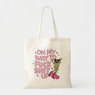 Op weg naar chaos tote bag