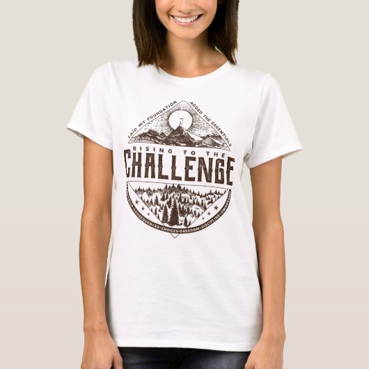 op weg naar de Challenge CC Essentials T-shirt (Voorkant)
