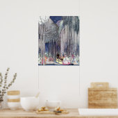 Op weg naar de Dans door Kay Nielsen Poster (Keuken)