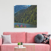 Op weg naar de gelijknamige Alaska - een fijne Art Canvas Afdruk (Insitu (Woonkamer))