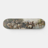 Op weg naar de Paardenbeurs Persoonlijk Skateboard (Horizontaal)