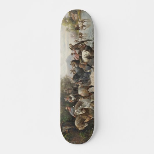 Op weg naar de Paardenbeurs Persoonlijk Skateboard (Voorkant)