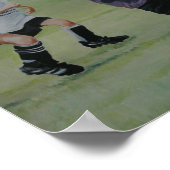 Op weg naar de Reproduction Print van de Goal (Hoek)