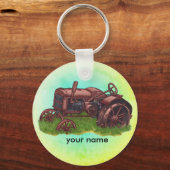 Op weg naar de sleutelhanger van de Farmer Tractor (Voorkant)