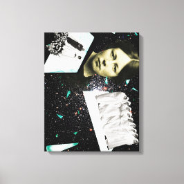 Op weg naar de volgende wereld canvas afdruk