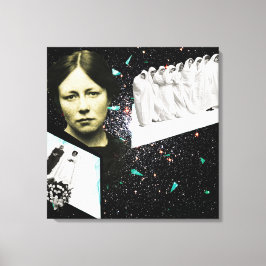 Op weg naar de volgende wereld canvas afdruk