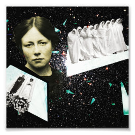 Op weg naar de volgende wereld foto afdruk