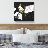 Op weg naar de volgende wereldcanvasafdruk canvas afdruk (Insitu (Slaapkamer))