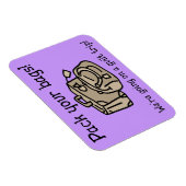 Op weg naar een gulle Trip Funny Magnet Magneet (Rechterzijde)