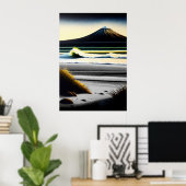 Op weg naar Egmont — Canvas Art Print (Thuiskantoor)