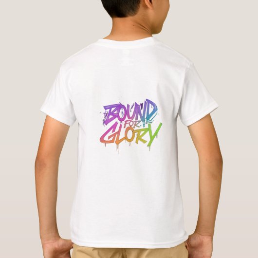 OP WEG NAAR GLORIE T-SHIRT (Achterkant)