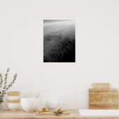 op weg naar Hawaii B&W Poster (Keuken)