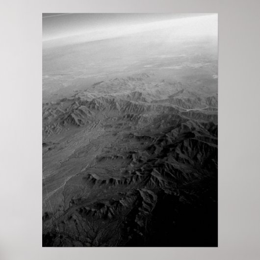 op weg naar Hawaii B&W Poster (Voorkant)