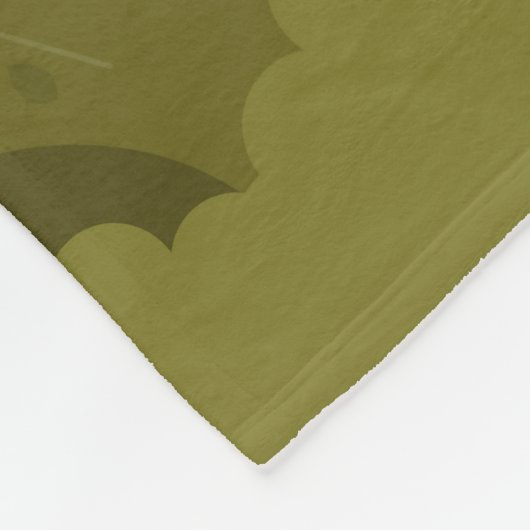 Op weg naar het dorp fleece deken (Hoek)