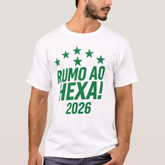Op weg naar Hexa 2026 T-shirt (Voorkant)