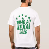 Op weg naar Hexa 2026 T-shirt (Achterkant)
