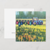 Op weg naar huis, 2022 dank je wel bedankkaart (Voorkant / Achterkant)