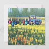 Op weg naar huis, 2022 dank je wel bedankkaart (Voorkant)