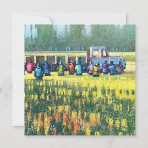 Op weg naar huis, 2022 dank je wel bedankkaart