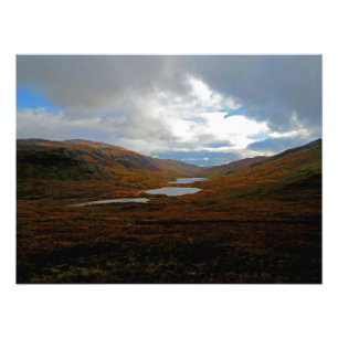 Op weg naar Iona Foto Afdruk