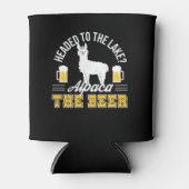 Op weg naar Lake Alpaca bier Alpaca bier Blikjeskoeler (Voorkant)