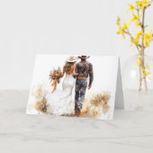 Op weg naar liefde en eindeloze horizonten kaart (Gele Bloem)