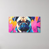 OP WEG NAAR NERGENS 6 CANVAS AFDRUK (Voorkant)