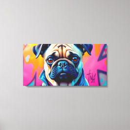 OP WEG NAAR NERGENS 6 CANVAS AFDRUK