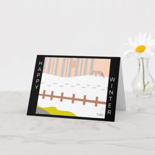 Op weg naar Sioux Herfsten: Blank Kaart (Kleine Plant)