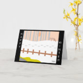 Op weg naar Sioux Herfsten: Blank Kaart (Gele Bloem)