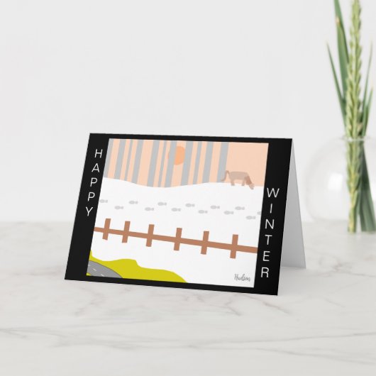 Op weg naar Sioux Herfsten: Blank Kaart (Voorkant)