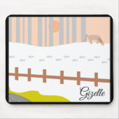 Op weg naar Sioux-Herfsten Muismat (Voorkant)