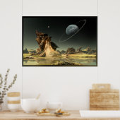 Op weg naar thuis poster (Keuken)