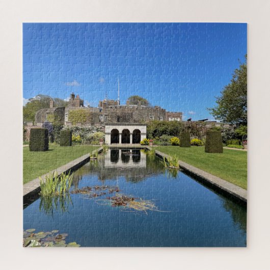 Op weg naar Walmer Castle over de brug Legpuzzel (Verticaal)