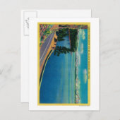 Op weg naar Zephyr Cove, Mt. Tallac in Briefkaart (Voorkant / Achterkant)