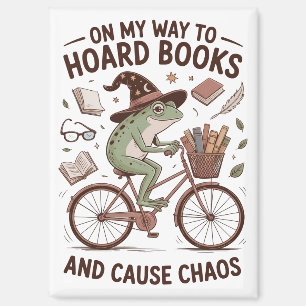 Op Weg Om Boeken Te Hamsteren En Chaos Te Veroorza Magneet