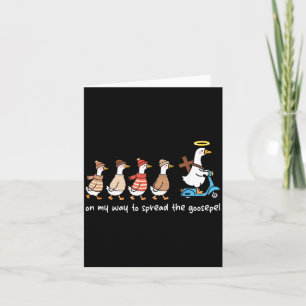 Op Weg Om De Goosepel Christelijke Gans Te Verspre Kaart