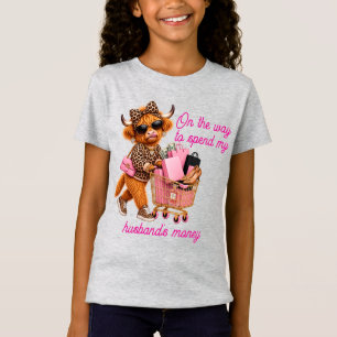 Op Weg Om Het Geld Van Mijn Man Uit Te Geven Schot T-shirt