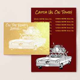 Op weg opnieuw Folie Kaart