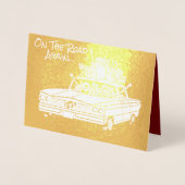 Op weg opnieuw Folie Kaart (Voorkant)