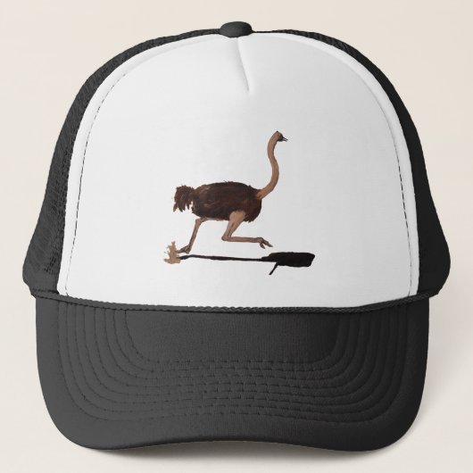 "Op weg"-Pet Trucker Pet (Voorkant)