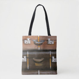 Op weg - reizen - kunstwerk tote bag