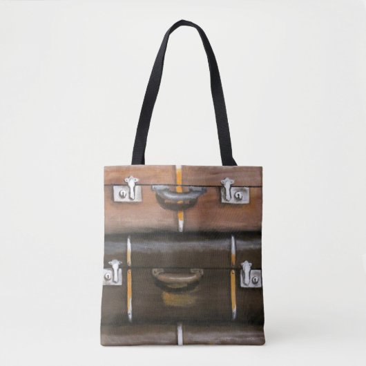 Op weg - reizen - kunstwerk tote bag (Voorkant)
